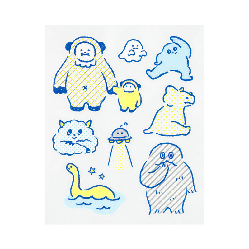 Midori - Glossy Transfer Sticker - Monster-Sticker-DutchMills