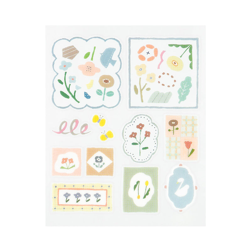 Midori - Glossy Transfer Sticker - Nordic Tile-Sticker-DutchMills
