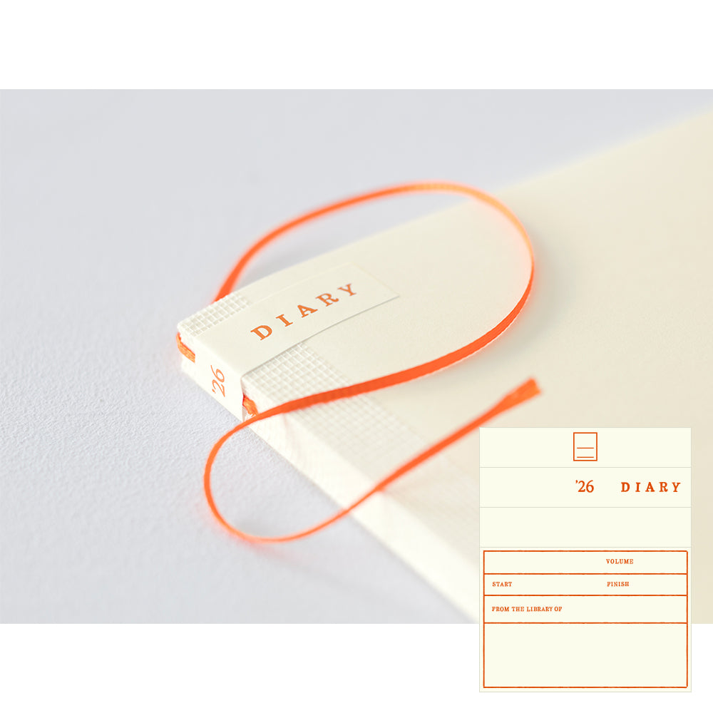 Midori - MD Notebook Diary 2026 - A6-Agenda-DutchMills