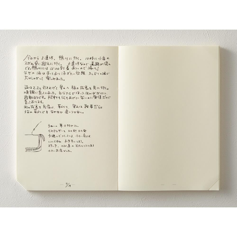 Midori - Notebook Journal Codex A5 1Day/1Page Blank-Dagboek-DutchMills