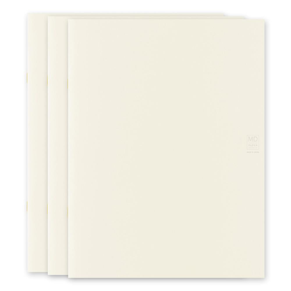 Midori - Notebook Light A4 Blank (3 stuks)-Notitieboek-DutchMills