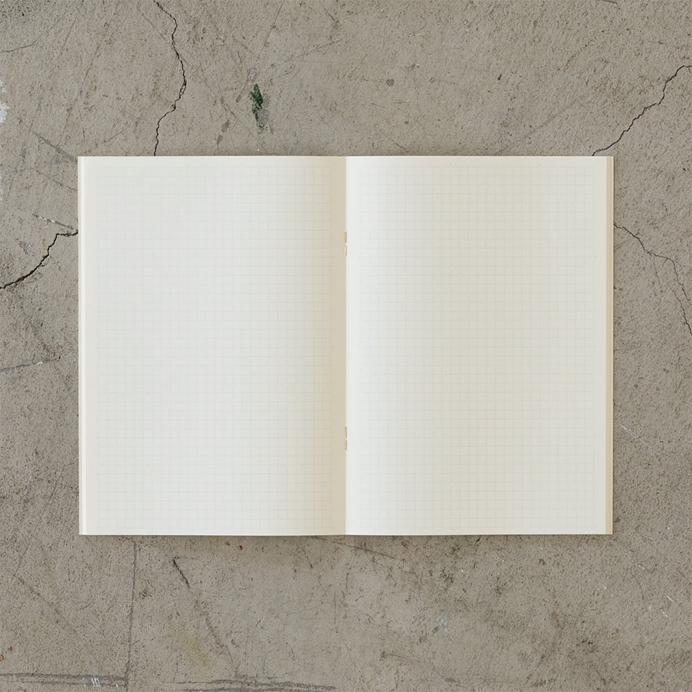 Midori - MD Notebook Light A5 Grid (3 stuks)-Notitieboek-DutchMills