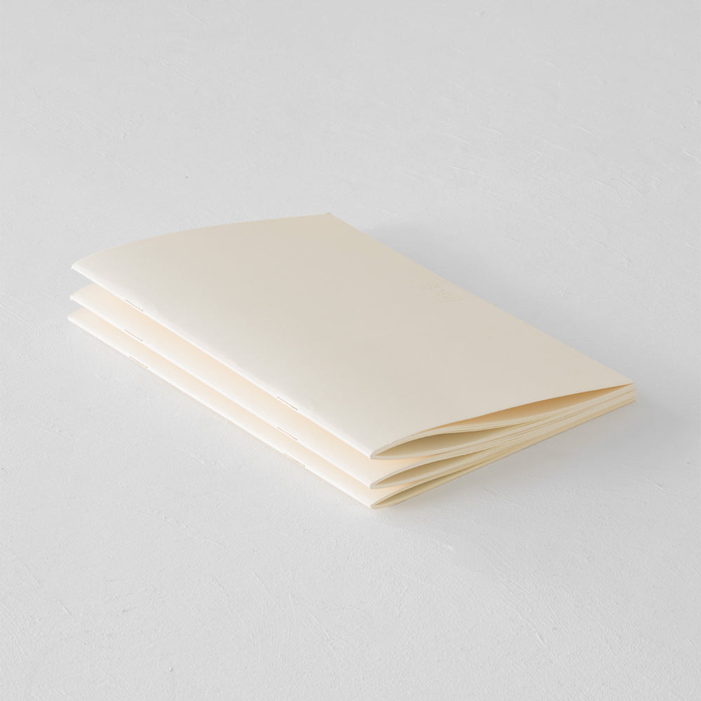 Midori - MD Notebook Light A5 Ruled (3 stuks)-Notitieboek-DutchMills
