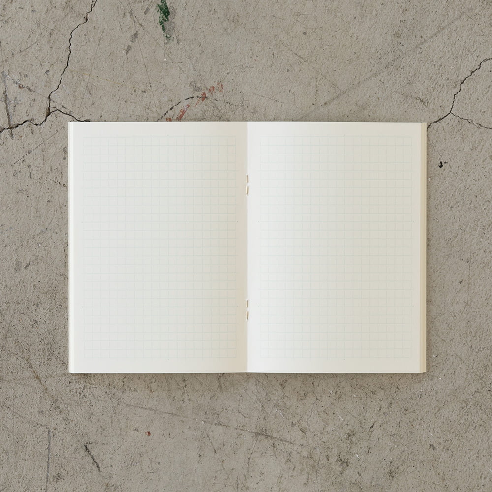Midori - MD Notebook Light A6 Grid (3 stuks)-Notitieboek-DutchMills