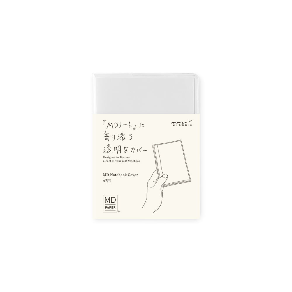 Midori - MD Notebook Plastic Cover A7-Cover-DutchMills