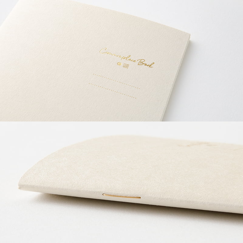 Midori - Notebook A6 Commonplaced Book Beige-Notitieboek-DutchMills