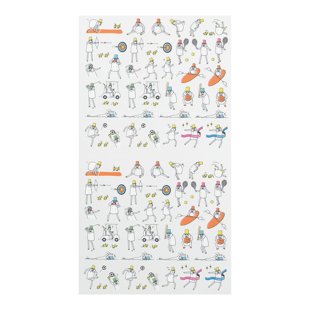 Midori - Ojisan 30th Anniversary Sticker Schedule Ojisan-Stickers-DutchMills