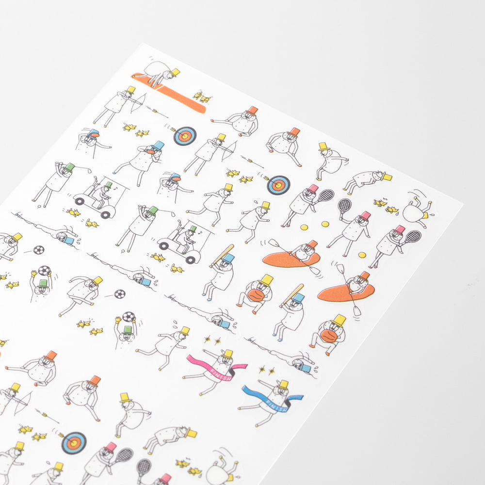 Midori - Ojisan 30th Anniversary Sticker Schedule Ojisan-Stickers-DutchMills