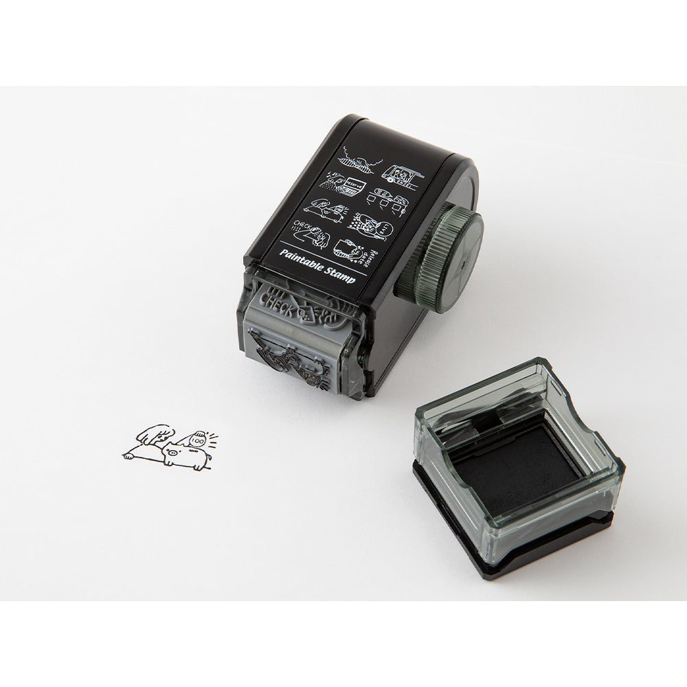 Midori - Paintable Rotating Stamp - Dial Supporting My Fave-Stempel-DutchMills
