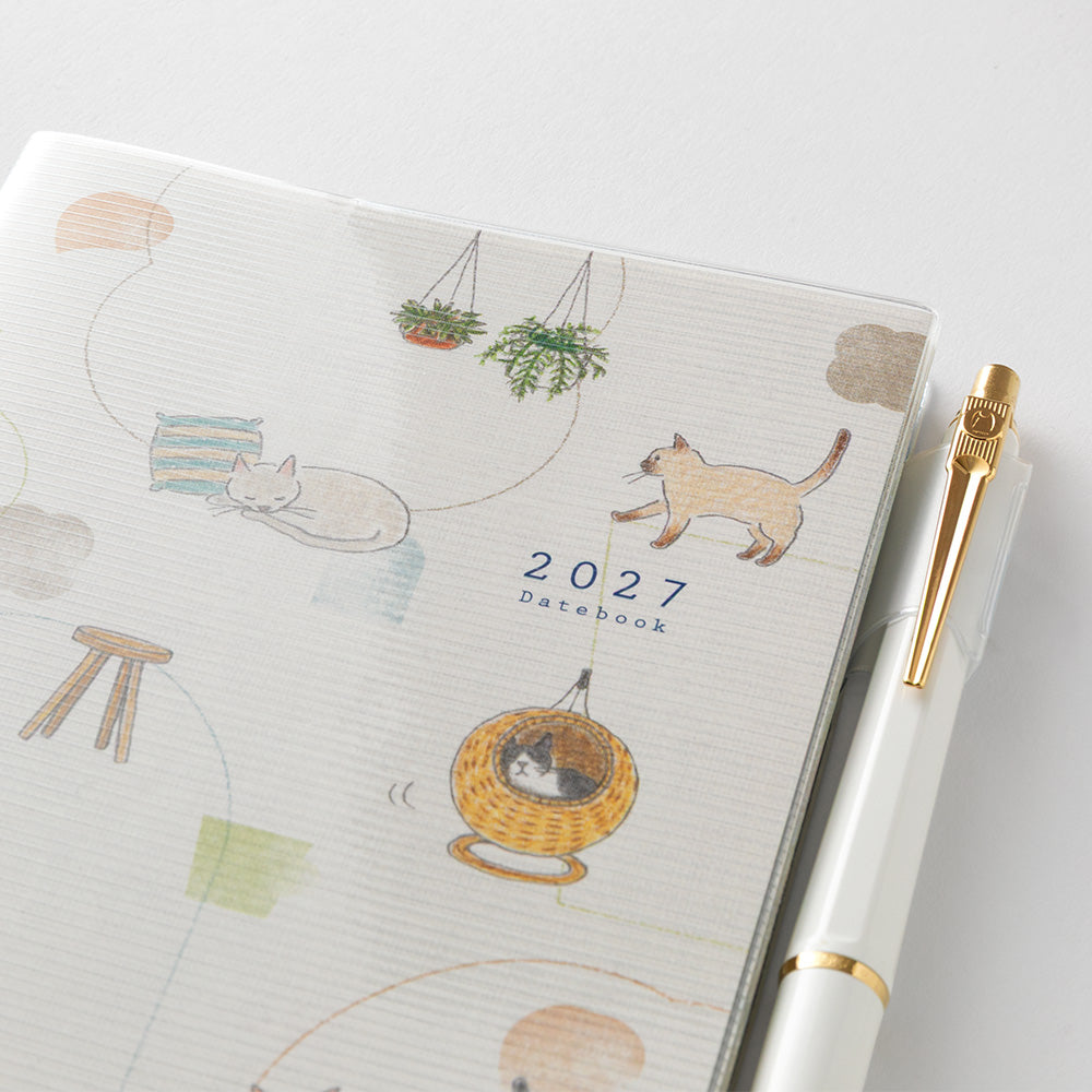 Midori - Pocket Diary A6 Cat 2027-Agenda-DutchMills