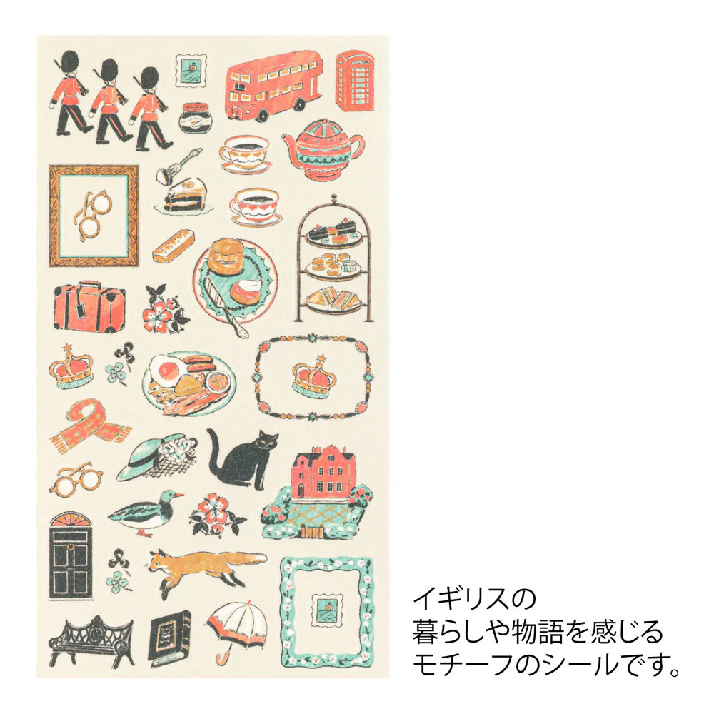 Midori - Sticker British Motifs-Sticker-DutchMills