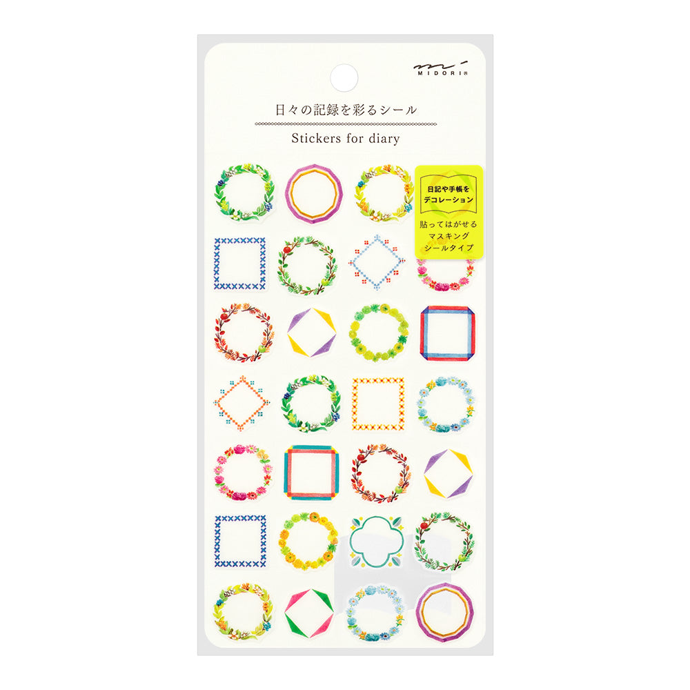 Midori - Sticker Daily Records Frames-Sticker-DutchMills