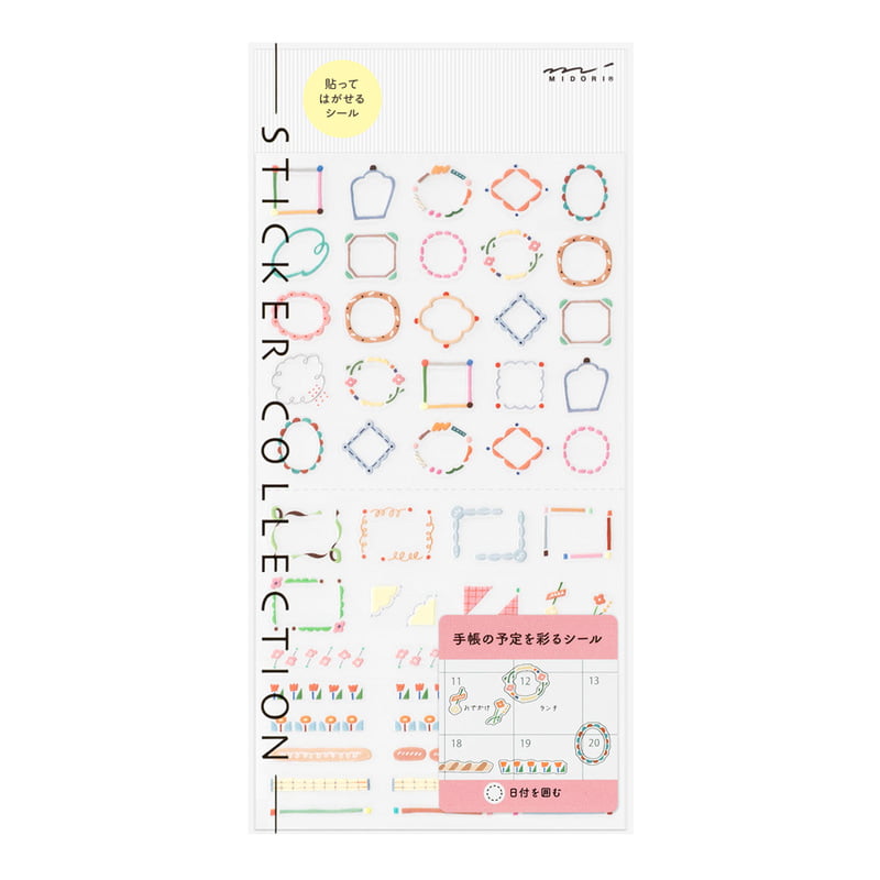 Midori - Sticker Date Circle Decorative-Sticker-DutchMills