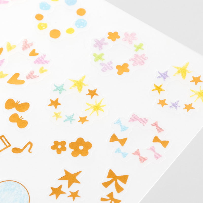 Midori - Sticker Date Twinkling Pastel-Sticker-DutchMills