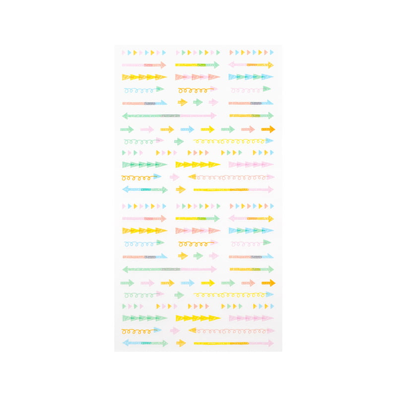 Midori - Sticker Plan Arrow Pastel-Sticker-DutchMills