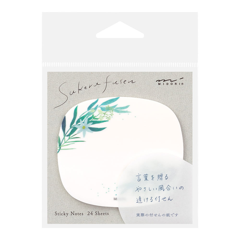 Midori - Sticky Notes Transparency Leaves-Sticky Notes-DutchMills