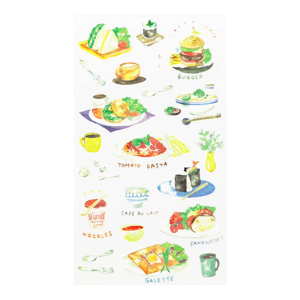 Midori - Transfer Sticker - Lunch-Sticker-DutchMills