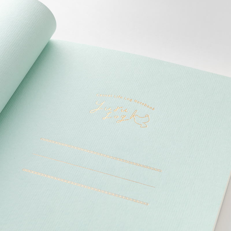 Midori - Yuru Log Notebook B6 Free Diary Monthly Notebook-Dagboek-DutchMills