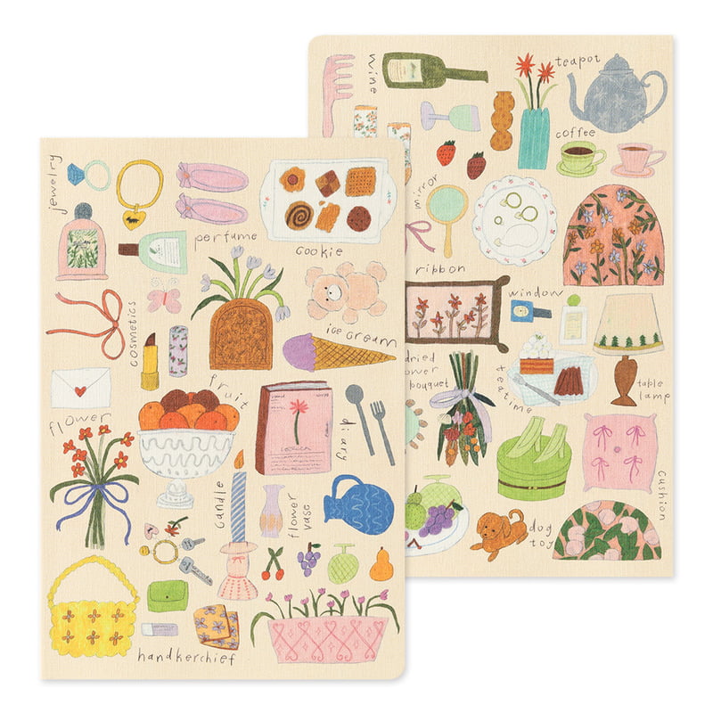 Midori - Yuru Log Notebook B6 My Life-Midori-DutchMills