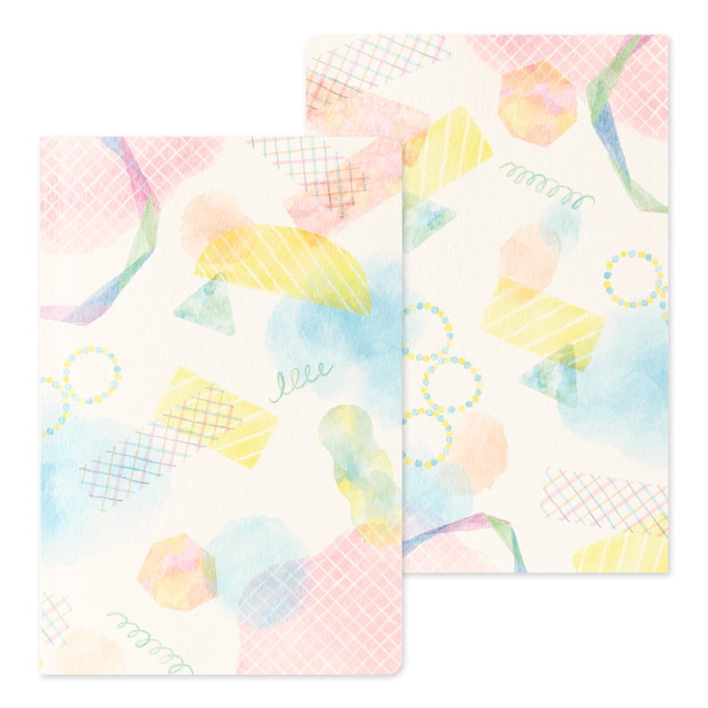 Midori - Yuru Log Notebook B6 Watercolour-Notitieboek-DutchMills