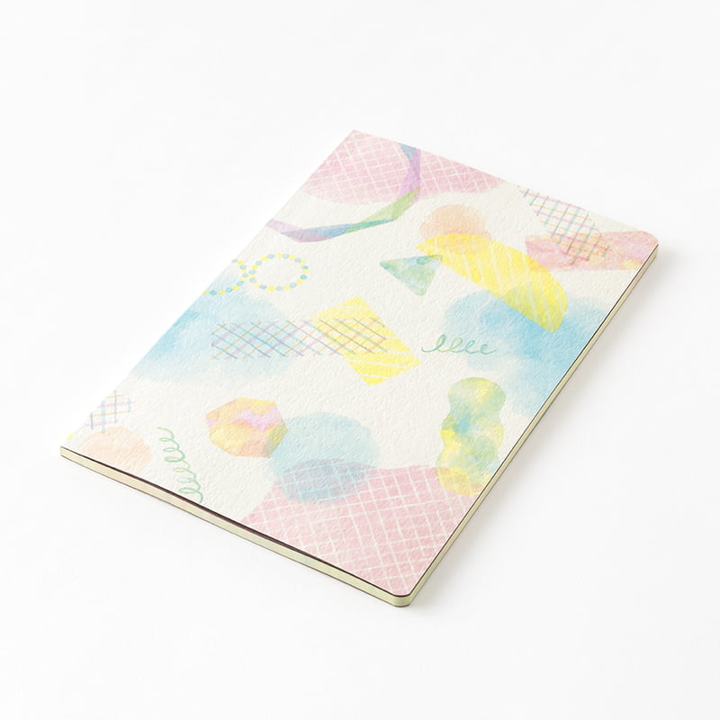 Midori - Yuru Log Notebook B6 Watercolour-Notitieboek-DutchMills