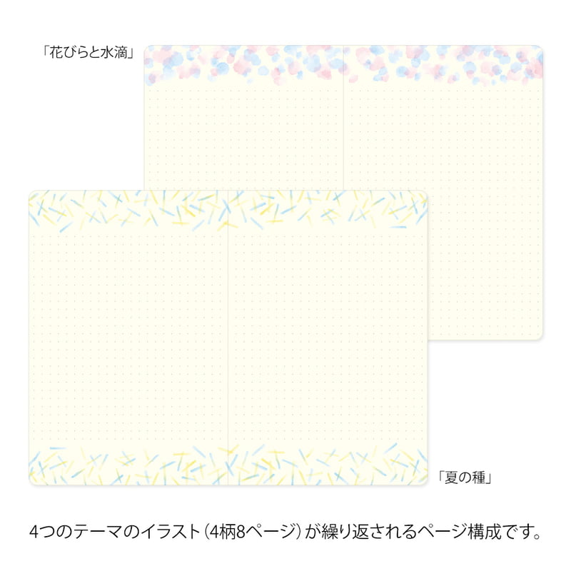 Midori - Yuru Log Notebook B6 Watercolour-Notitieboek-DutchMills