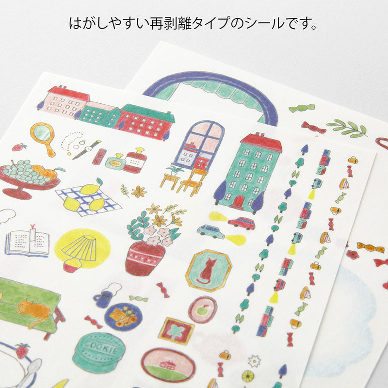 Midori - Yuru Log Vol. 3 Decoration Sticker Daily Life-Sticker-DutchMills