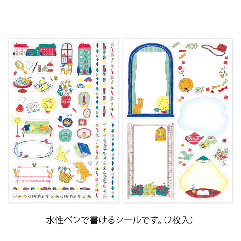 Midori - Yuru Log Vol. 3 Decoration Sticker Daily Life