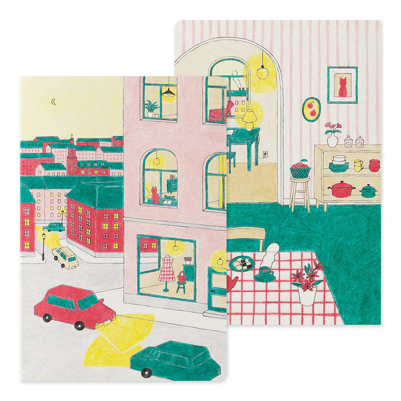 Midori - Yuru Log - Vol. 3 Notebook B6 Daily Life-Notitieboek-DutchMills