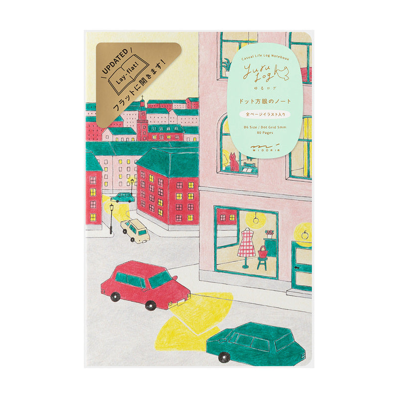 Midori - Yuru Log - Vol. 3 Notebook B6 Daily Life-Notitieboek-DutchMills