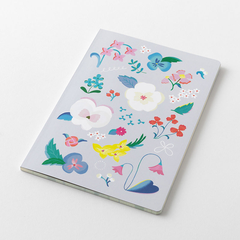 Midori - Yuru Log - Vol. 3 Notebook B6 Floral-Notitieboek-DutchMills