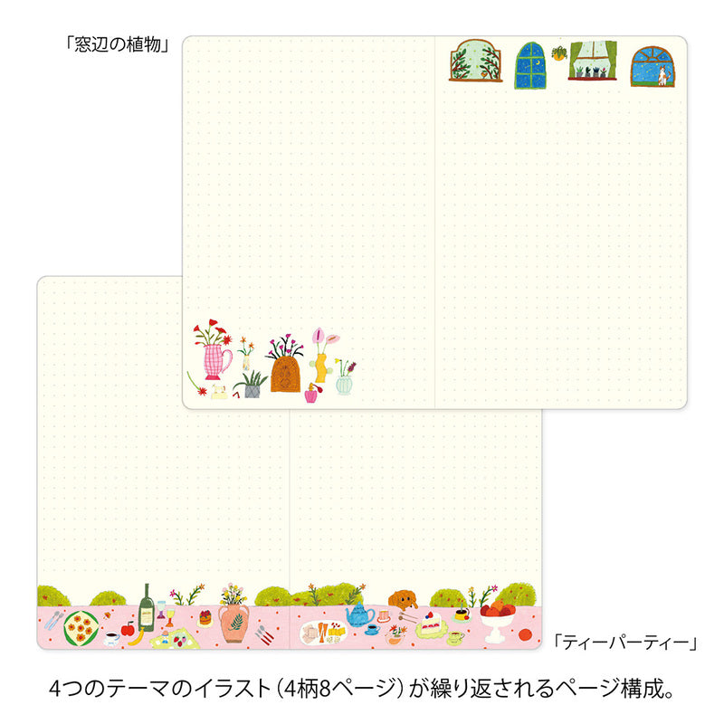 Midori - Yuru Log - Vol. 3 Notebook B6 My Life-Notitieboek-DutchMills