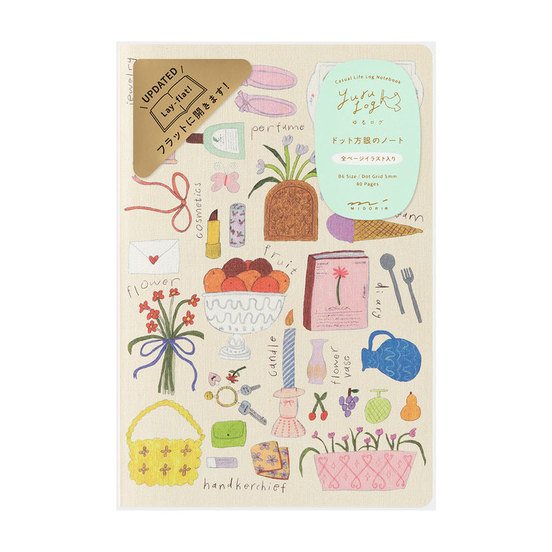 Midori - Yuru Log - Vol. 3 Notebook B6 My Life-Notitieboek-DutchMills