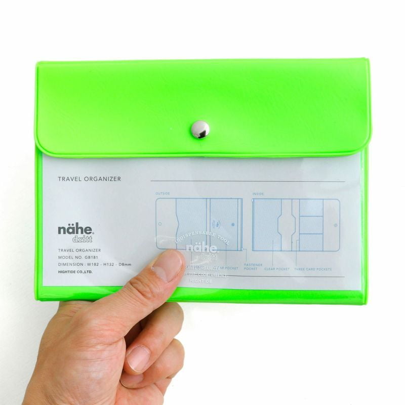 Nähe - Travel Organizer - Green-Etui-DutchMills