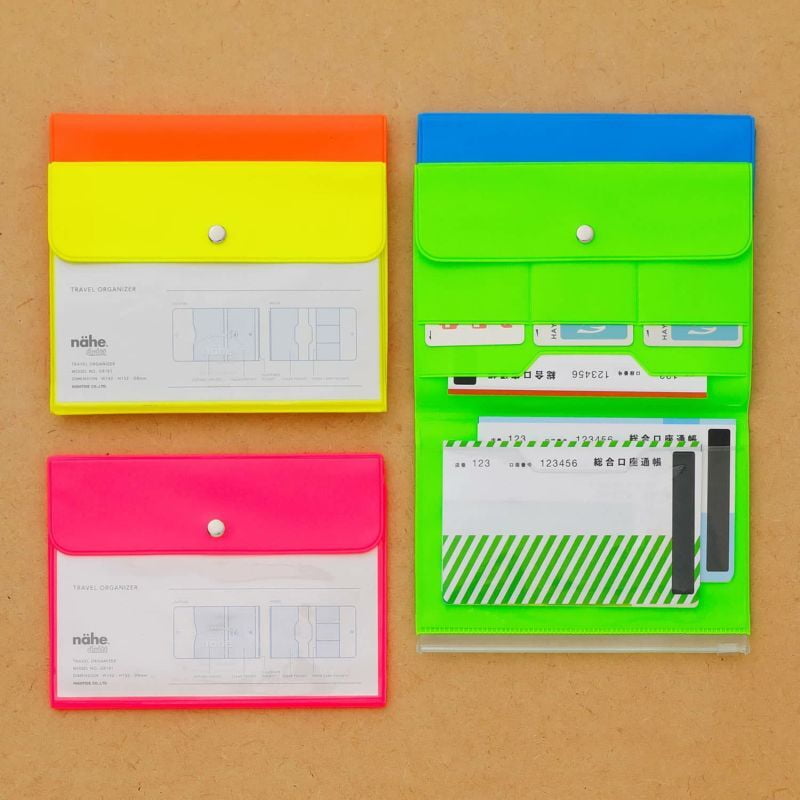 Nähe - Travel Organizer - Green-Etui-DutchMills