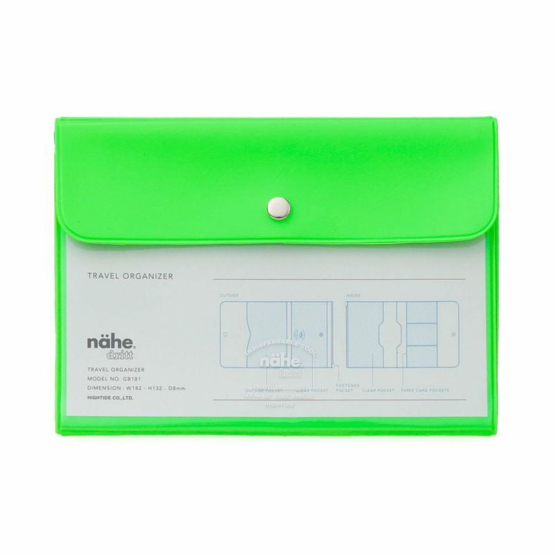 Nähe - Travel Organizer - Green-Etui-DutchMills