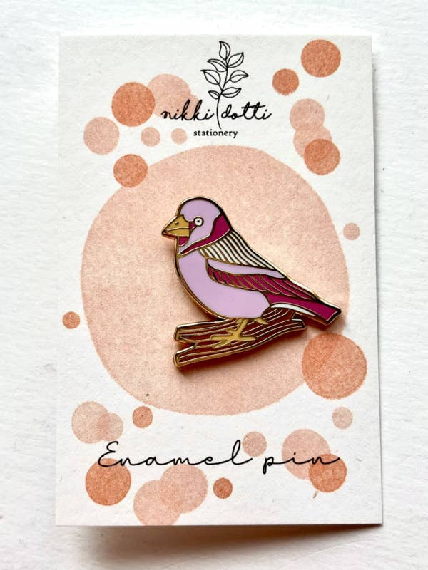 Enamel pin - Finch-DutchMills