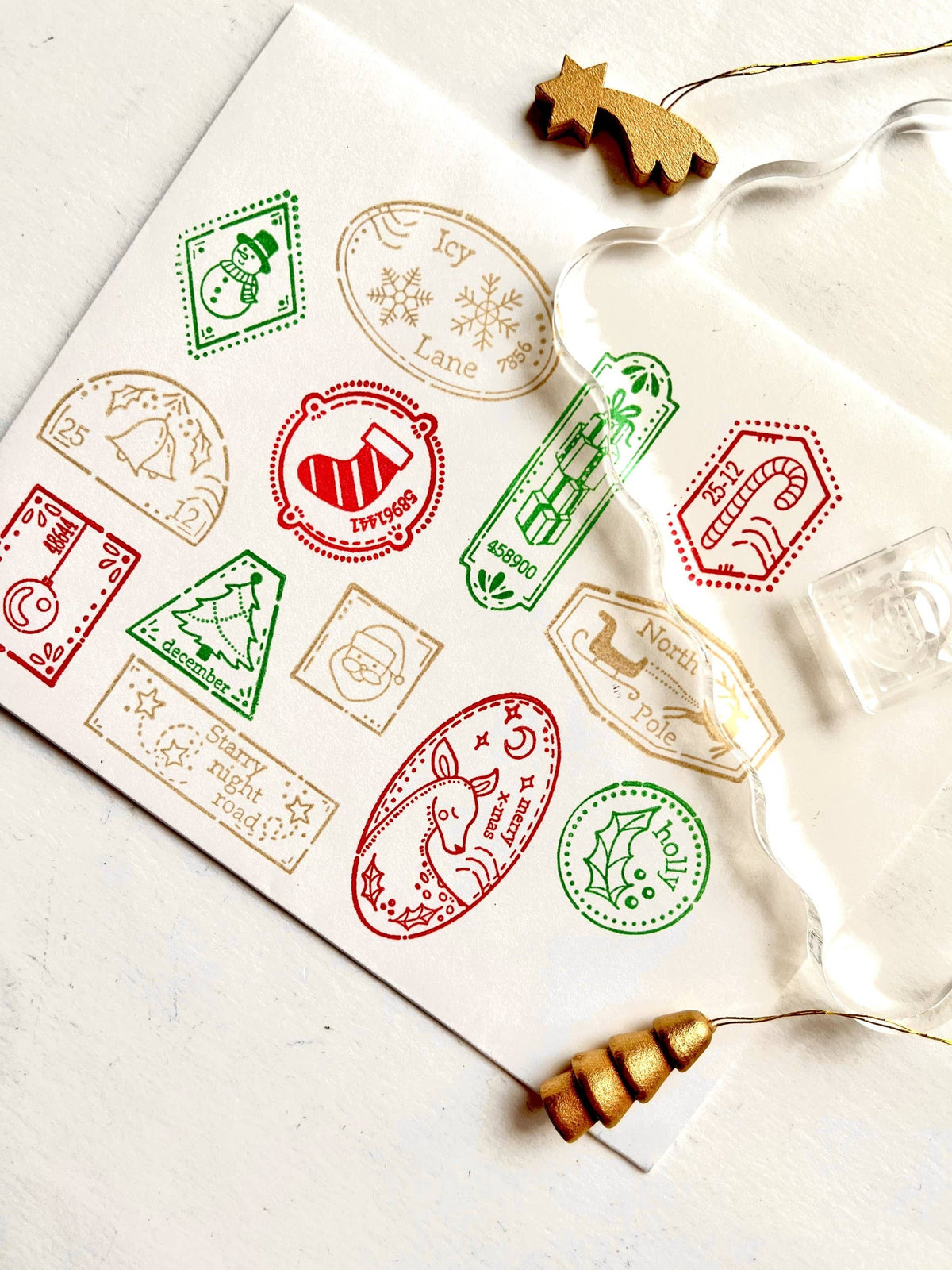 Stamp set - Christmas-DutchMills