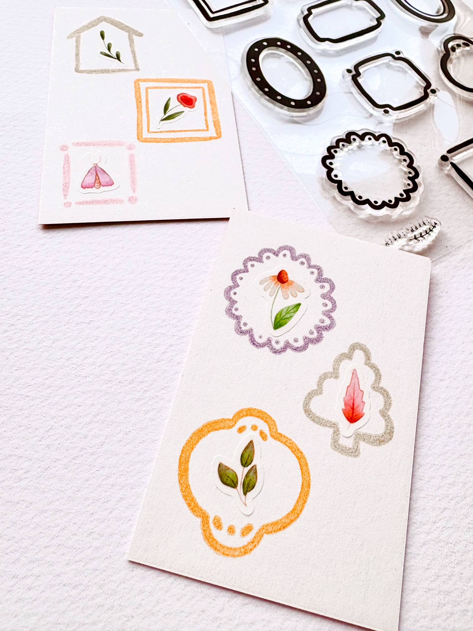 Stamp set - Cute frames-DutchMills
