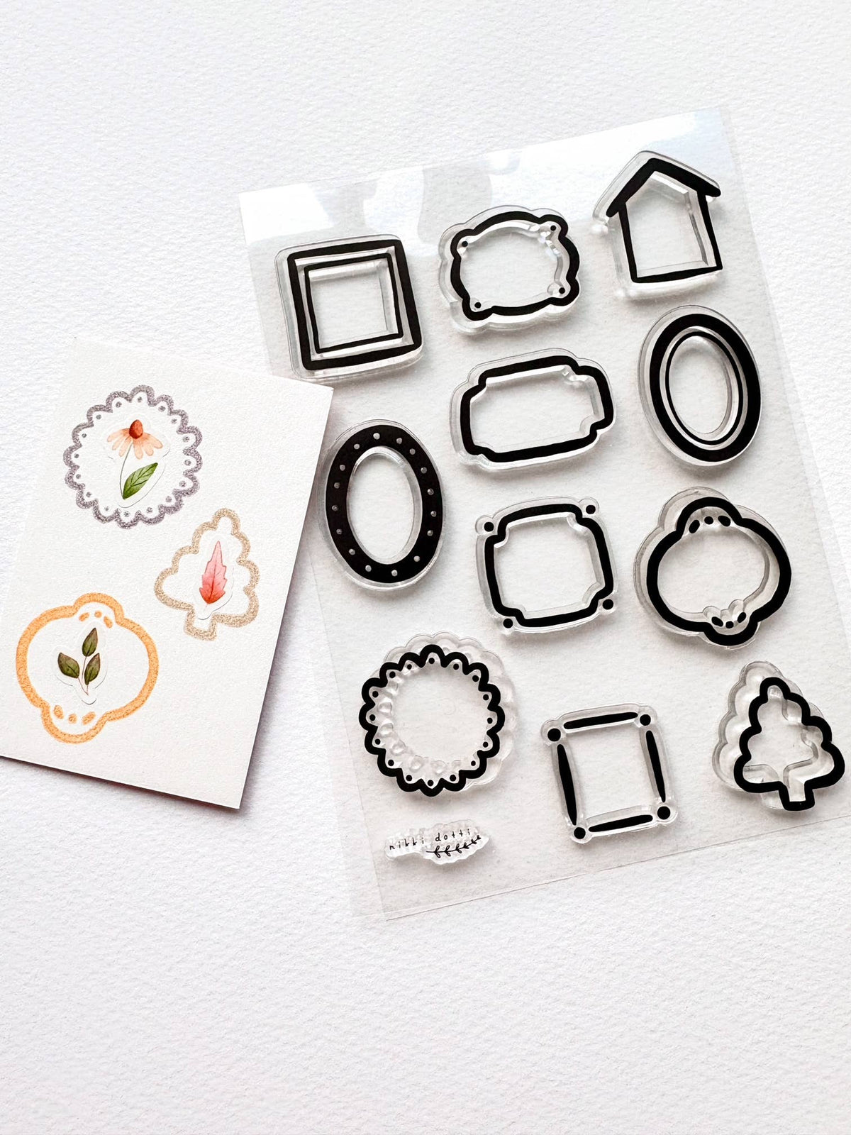 Stamp set - Cute frames-DutchMills