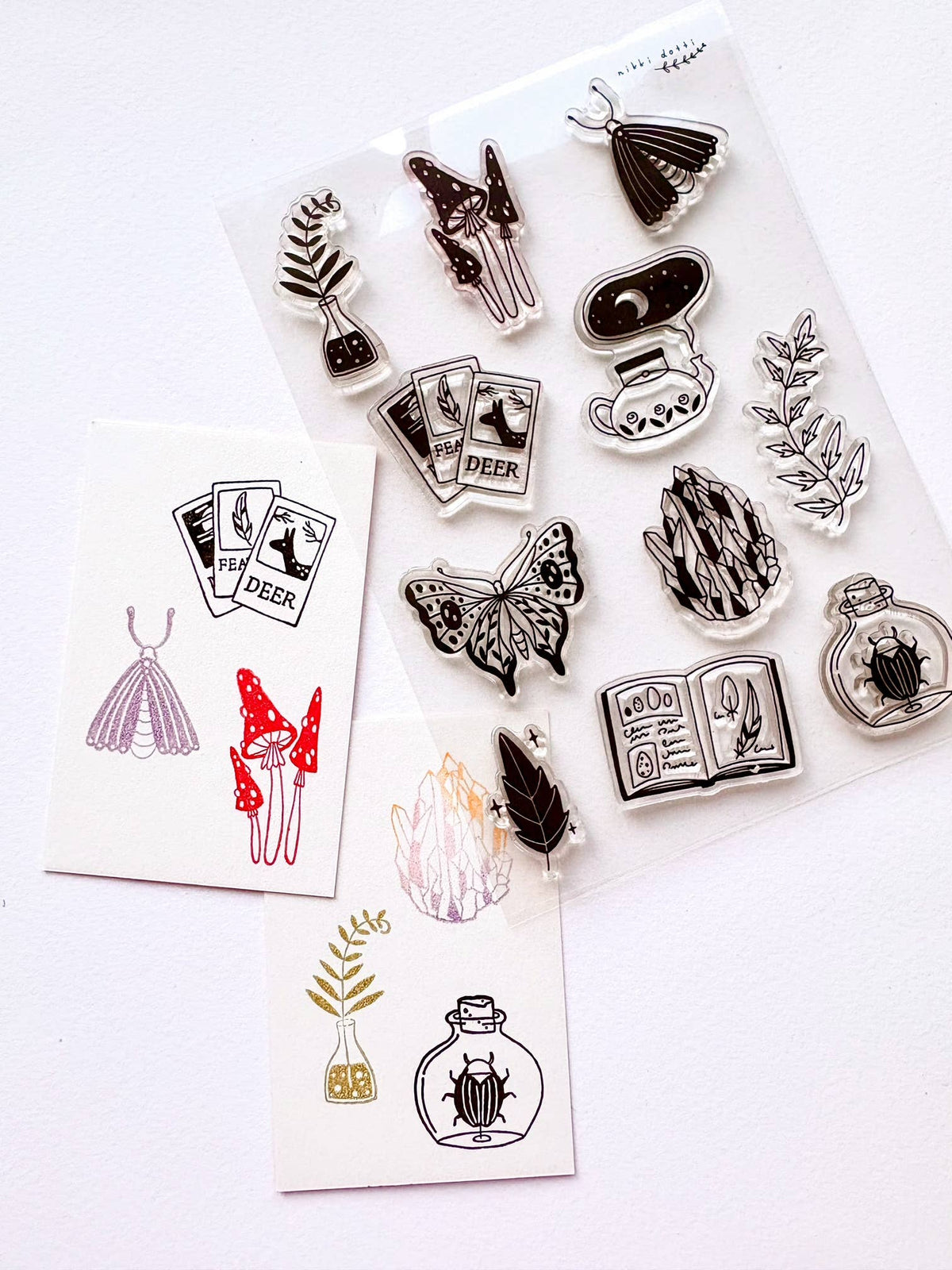 Stamp set - Nature witch-DutchMills