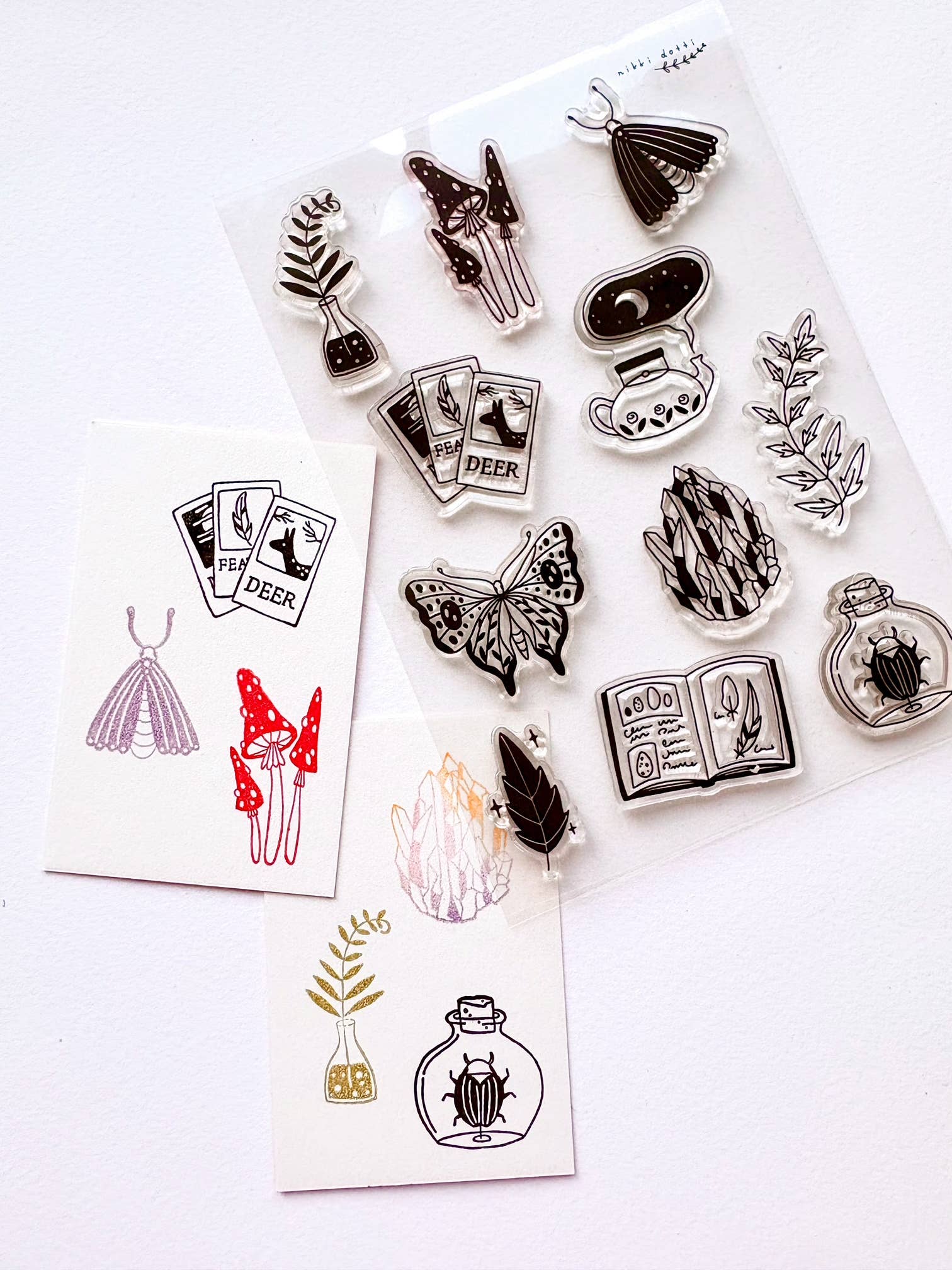 Stamp set - Nature witch-DutchMills