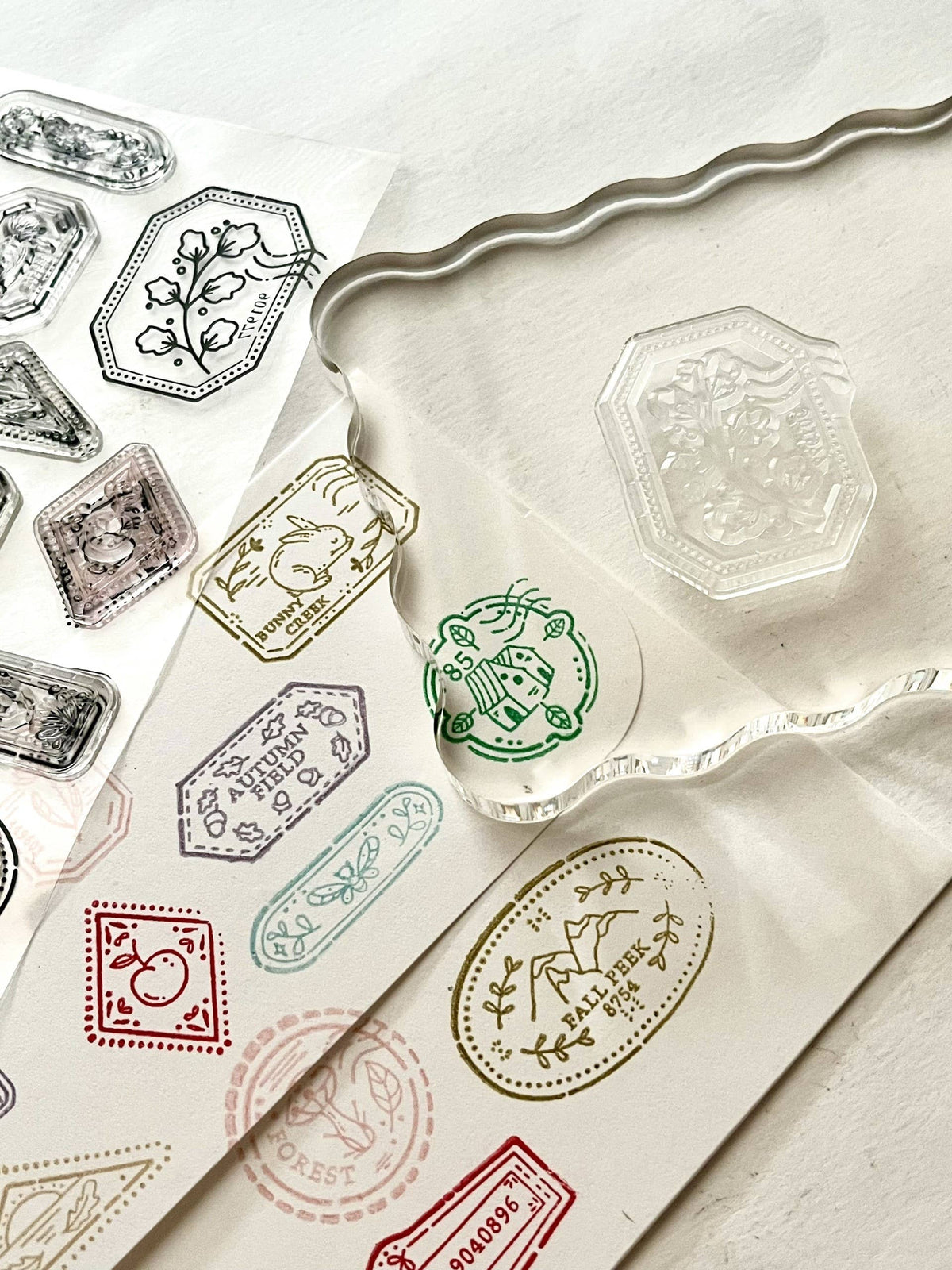 Nikki Dotti - Stamp set - Woodland-Stempel-DutchMills