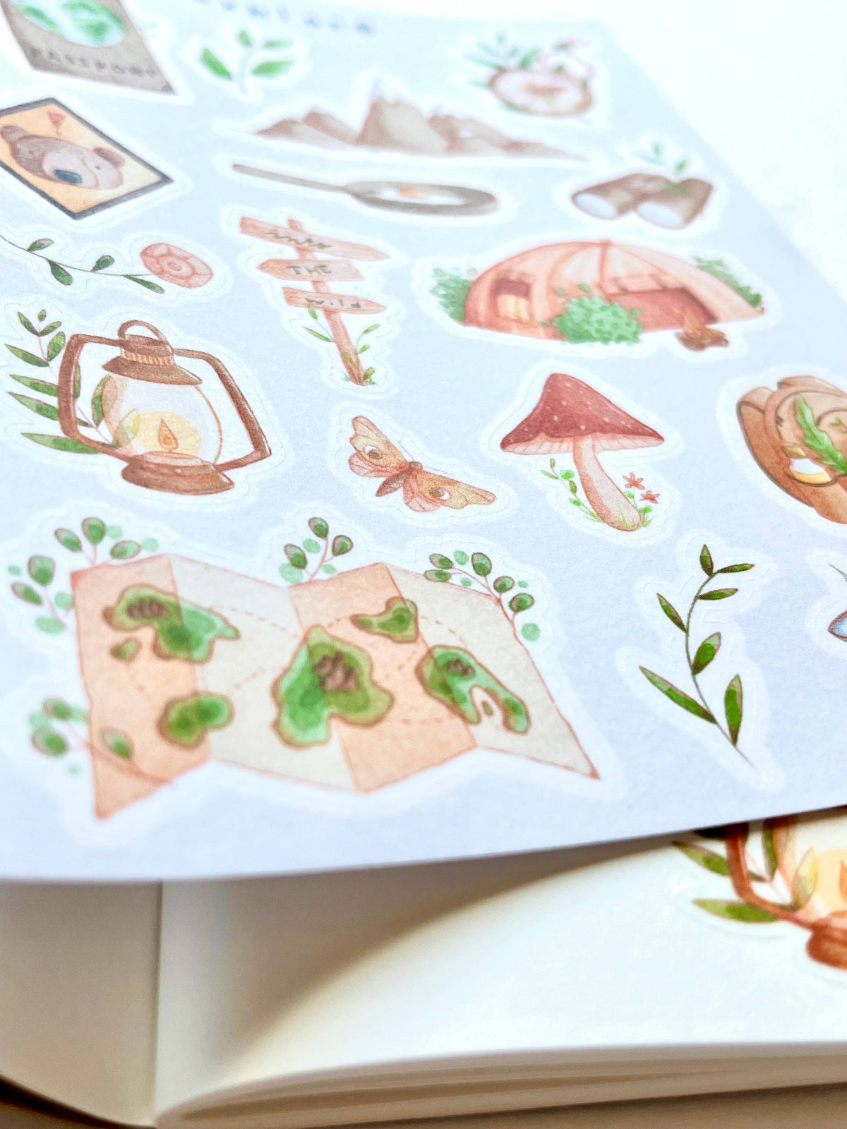 Nikki Dotti - Sticker Sheet - Explore-Sticker-DutchMills