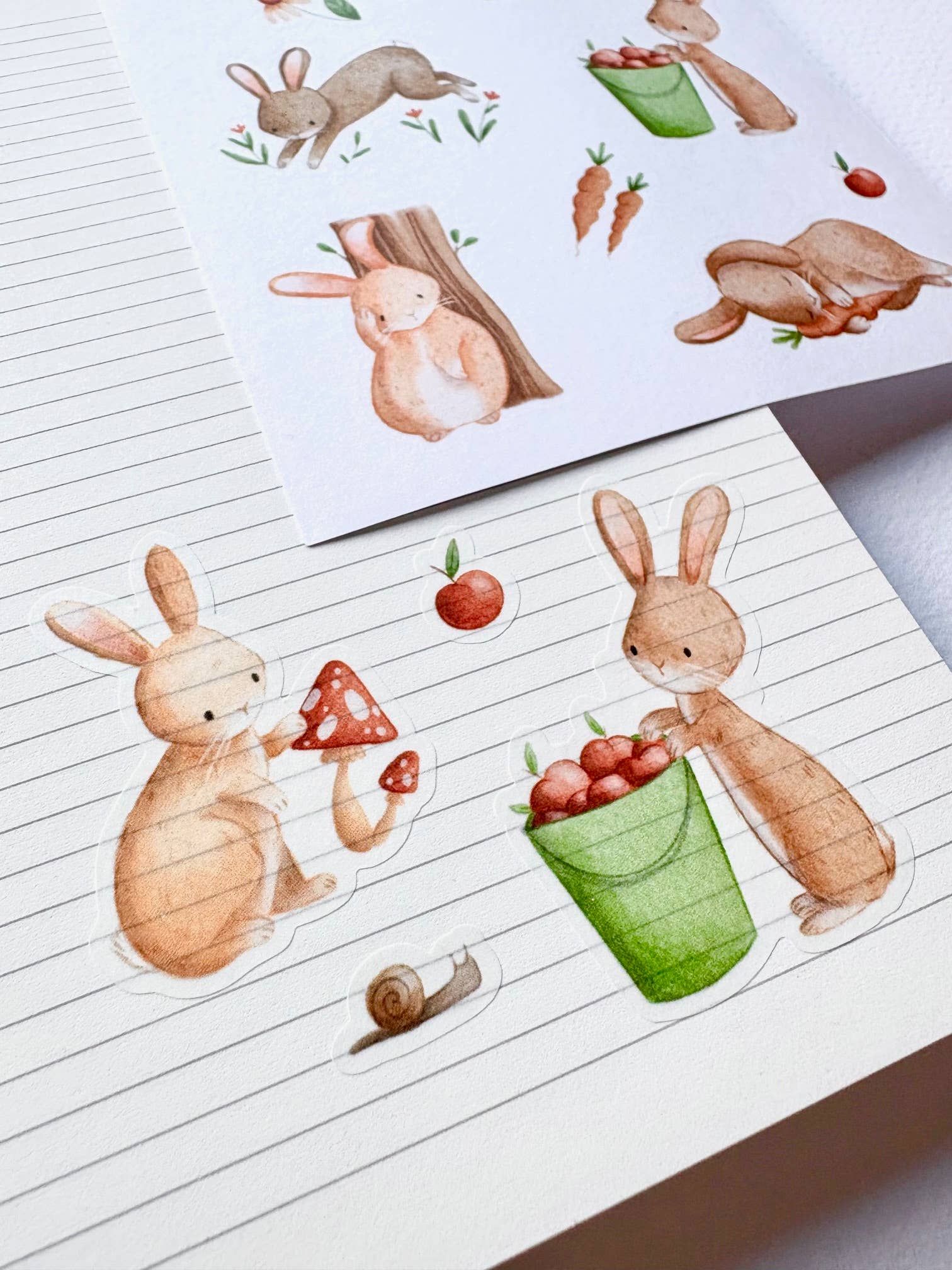 Sticker sheet - Bunnies-DutchMills