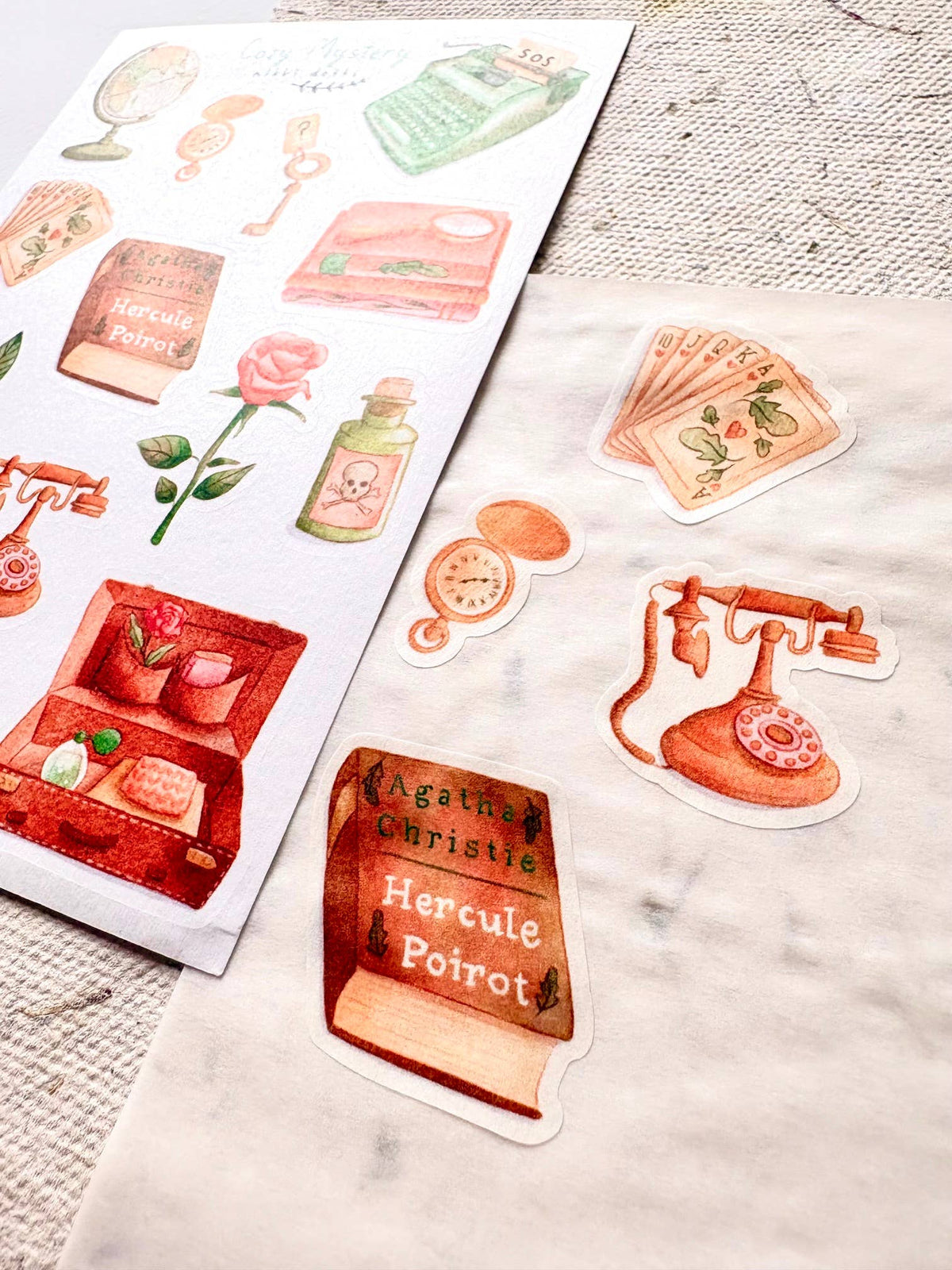 Sticker sheet - Cozy mystery-DutchMills