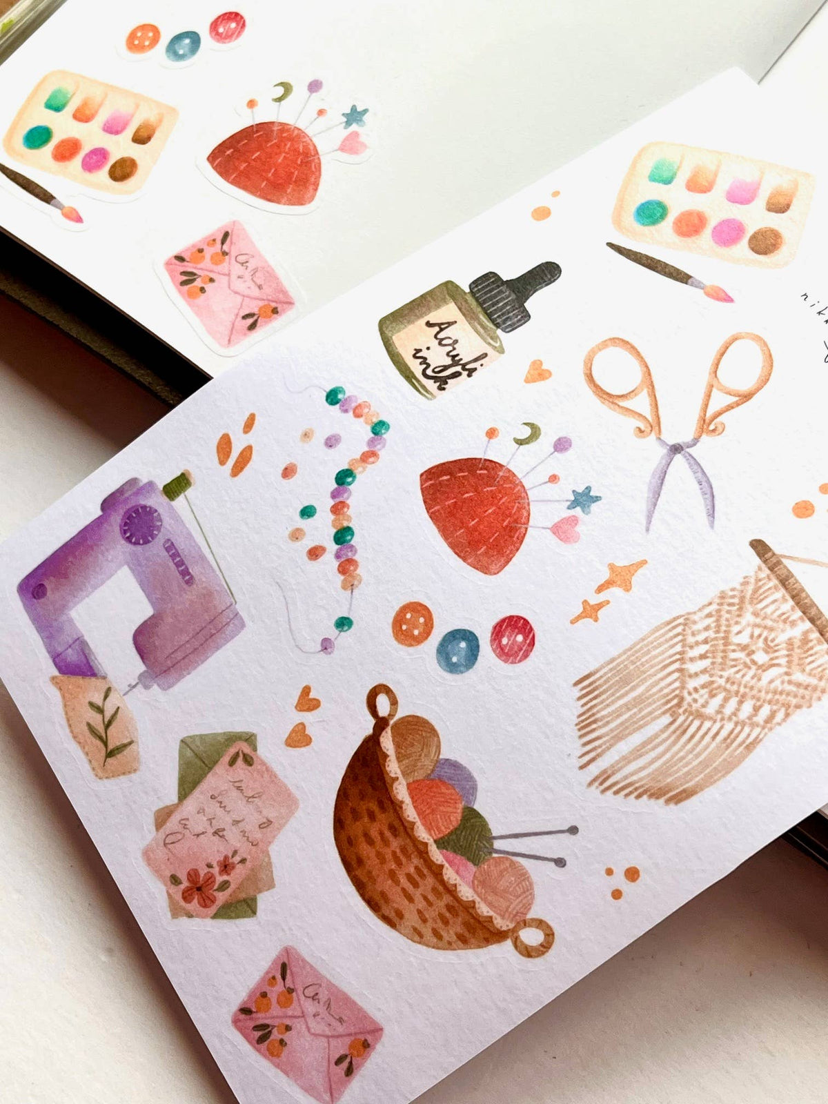 Sticker sheet - Crafting-Sticker-DutchMills