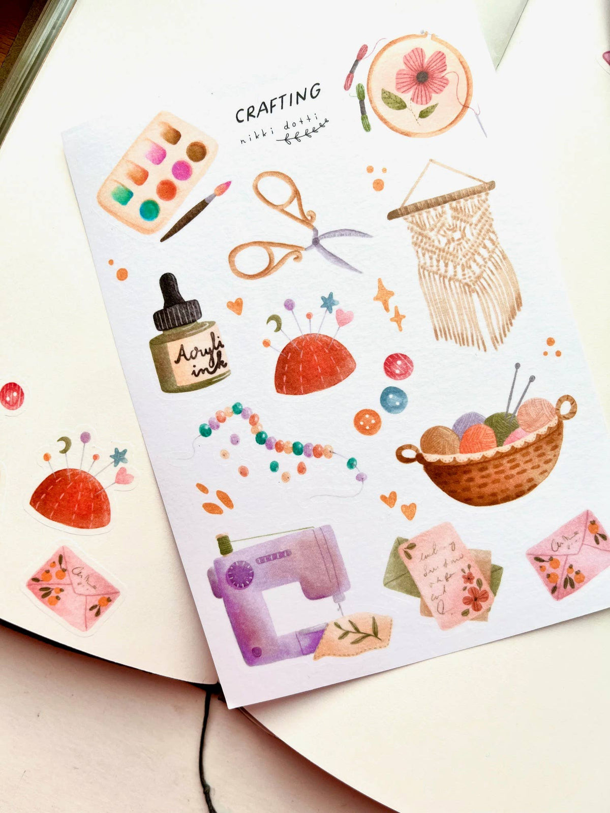 Sticker sheet - Crafting-Sticker-DutchMills