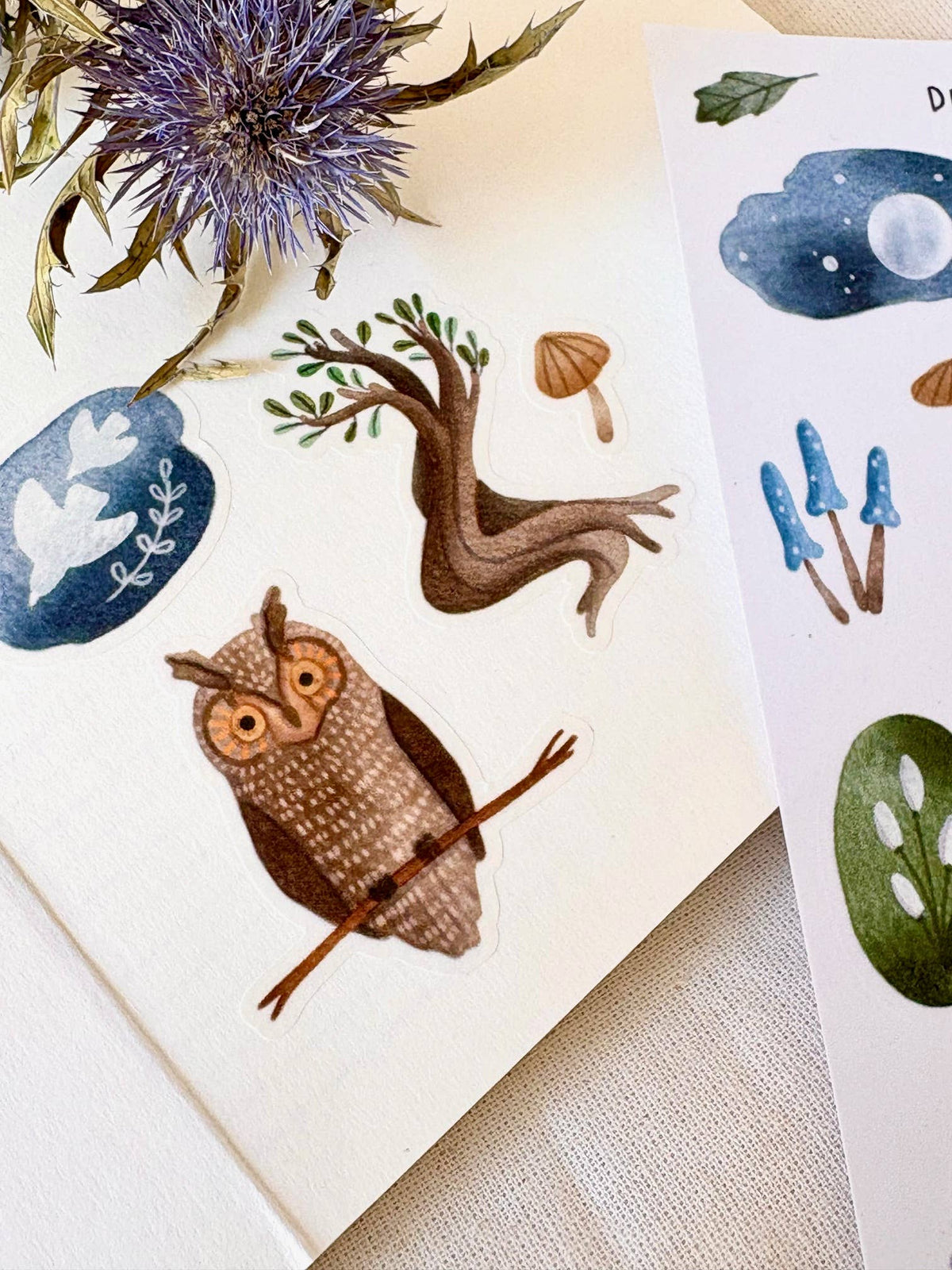 Sticker sheet - Dreamy night-Sticker-DutchMills
