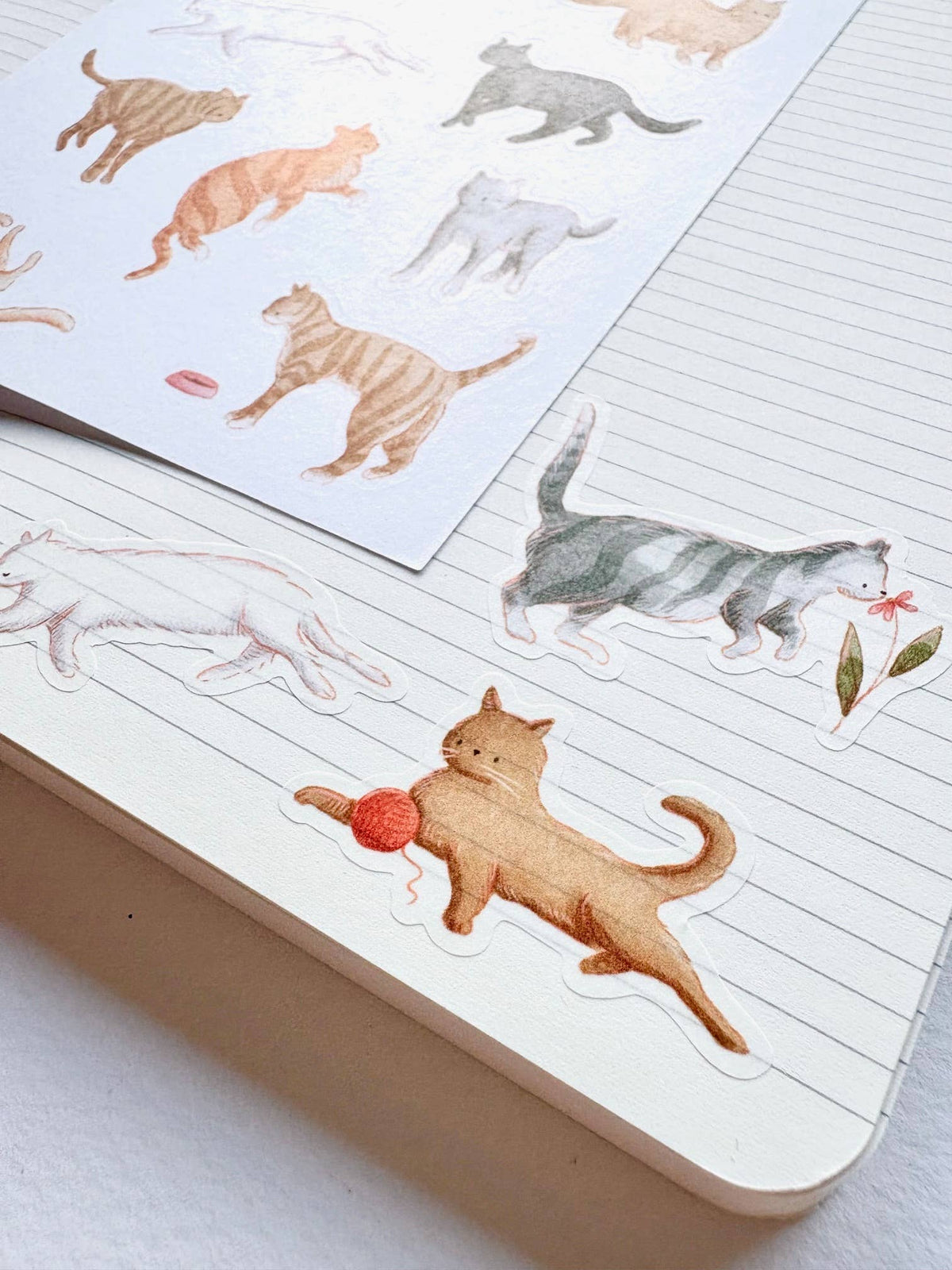Sticker sheet - I love cats-DutchMills